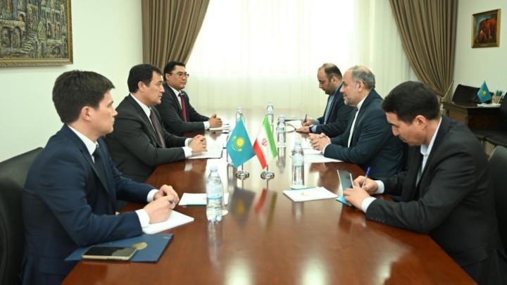 Қазақстан мен Иран екіжақты серіктестікті күшейтуге ниетті