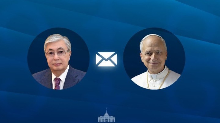 Мемлекет басшысы Рим Папасы XIV Леоға құттықтау жеделхатын жолдады