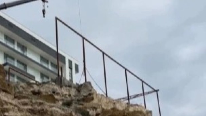 Ақтауда теңіз жағалауынан заңсыз құрылыс орны анықталды