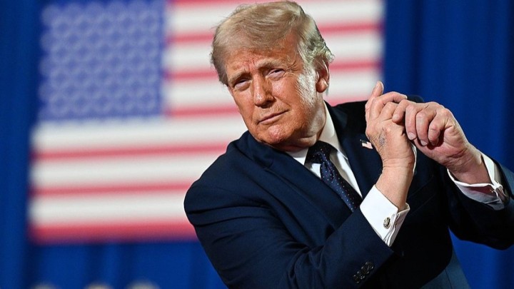 Трамп Иран картасын АҚШ туының түстерімен жариялады