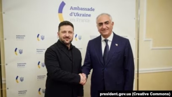 Иранның тақ мұрагері Реза Пехлеви Украинаға барды