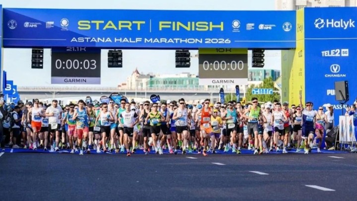 Astana Half Marathon жарысына 30 елден 7 мыңға жуық адам қатысты