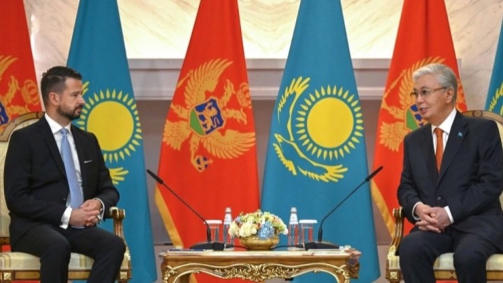 Қазақстан мен Черногория президенттері шағын құрамда келіссөз жүргізді