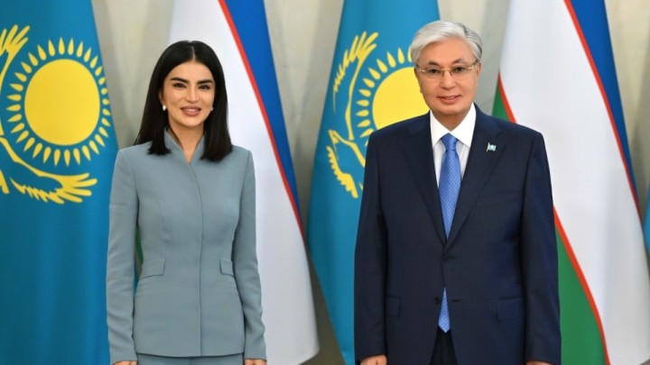 Тоқаев Өзбекстан Президенті Әкімшілігінің басшысы Саида Мирзиёеваны қабылдады