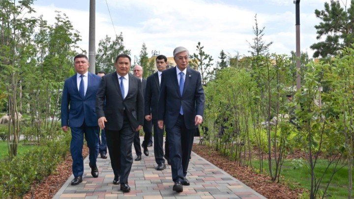 Президент Щучинск қаласындағы бірқатар нысанды аралап көрді