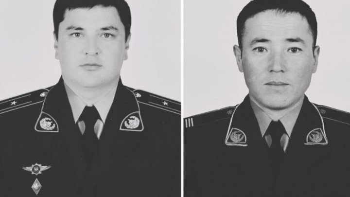 БҚО-да қаза тапқан екі полицейді ақтық сапарға шығарды