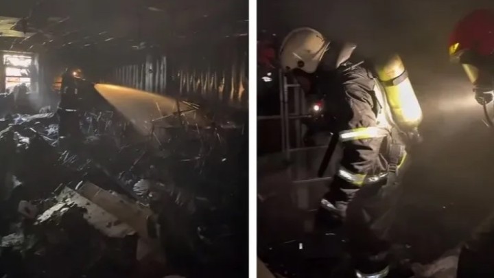 Павлодарда өрт кезінде 16 тұрғын эвакуацияланды