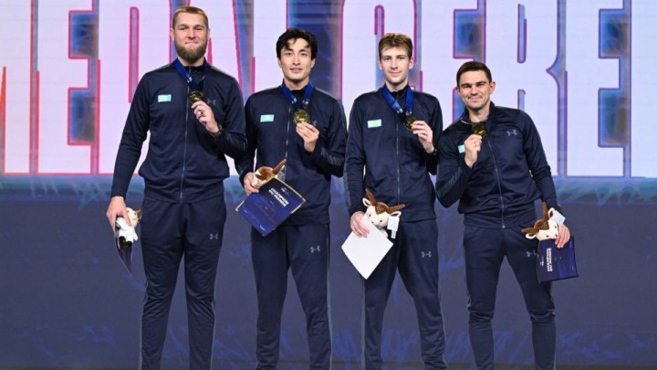 Тоқаев әлем чемпионы атанған семсерлесушілерді құттықтады