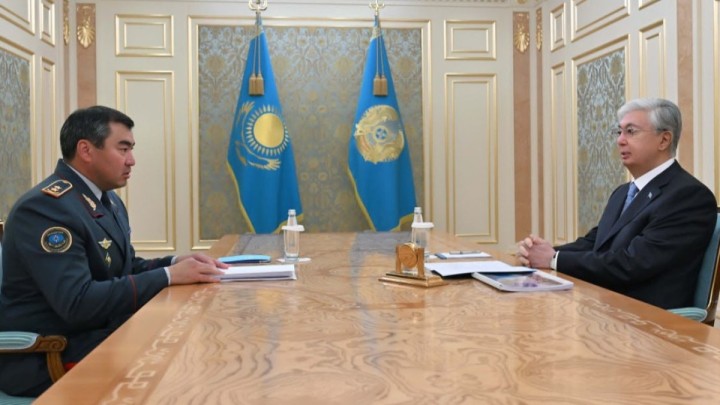 Тоқаевқа азаматтық қорғаныс жүйесін жаңғырту барысы баяндалды