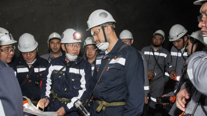 Руслан Өскенәлі «Жомарт» кенішіндегі қауіпсіздікті арттыру бағдарламасының іске асырылу барысымен танысты