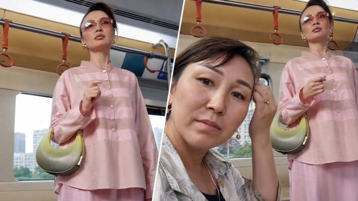 Астанада әйел LRT вагонында Жұлдыз Әбдікәрімованы кездестірді