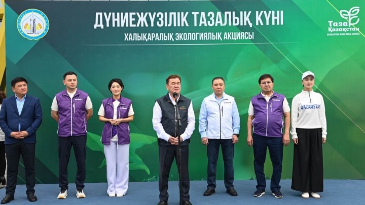 Сыр өңірінде дүниежүзілік тазалық күніне орай жаппай экологиялық акция өтті