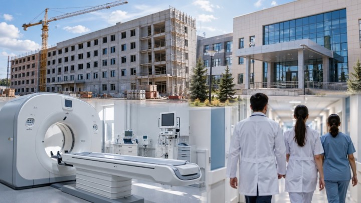 Ұлытау облысында медициналық инфрақұрылым жаңарып жатыр