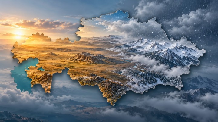 31 қазан: қай өңірлерде қар жауып, жел күшейеді?