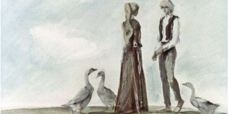 Джоан мен ақсақ қаз бағушы (ағылшын ертегісі)