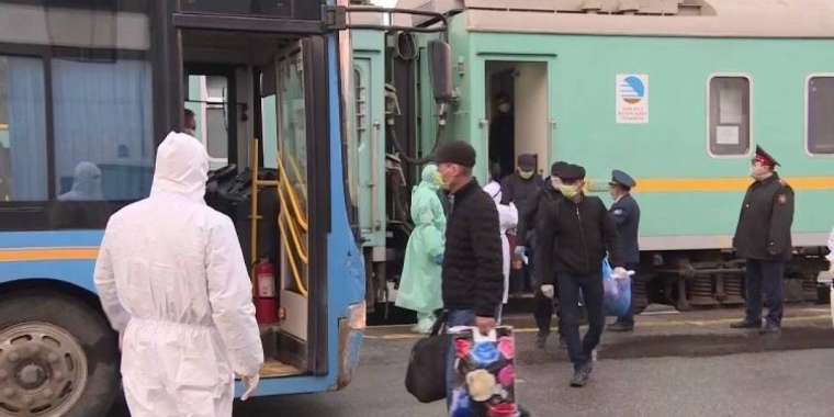 Пойыздан түсе салып карантинге жатты