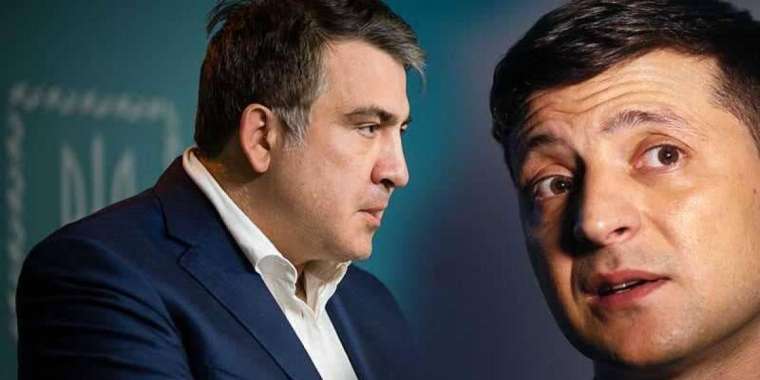 Зеленскийдің жақтастары Саакашвилиден қорқады