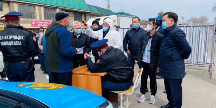 Ақтөбеде коронавирусқа полиция қызметкерлері шалдықты
