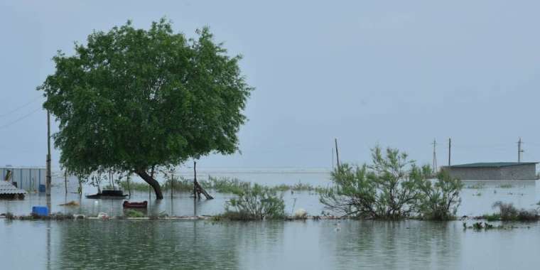 Мақтарал ауданында 620 үй бүлінген