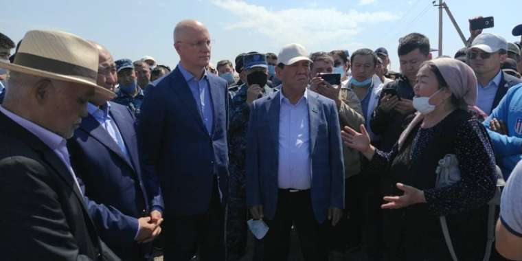 Үкімет өкілі Мақтааралға келді