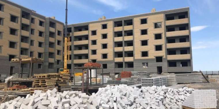 Көкшетауда дәрігерлер үйі салынып жатыр