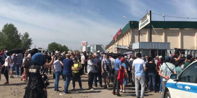 Астаналық саудагерлер ереуілге  шықты