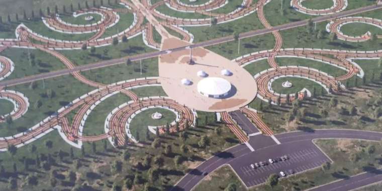 Желіде шу тудырған «домбыра» паркінің құны – 1,6 миллиард теңге