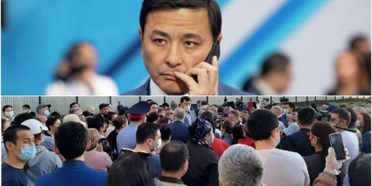 Көлгінов көпшіліктің алдына шықпай қойды