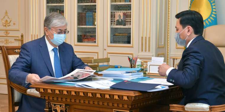 Президент Көлгіновке коммент жазғыштар туралы тапсырма бермепті