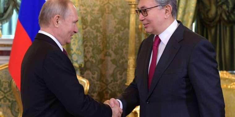 Тоқаев Ресей басшылығына рахмет айтты