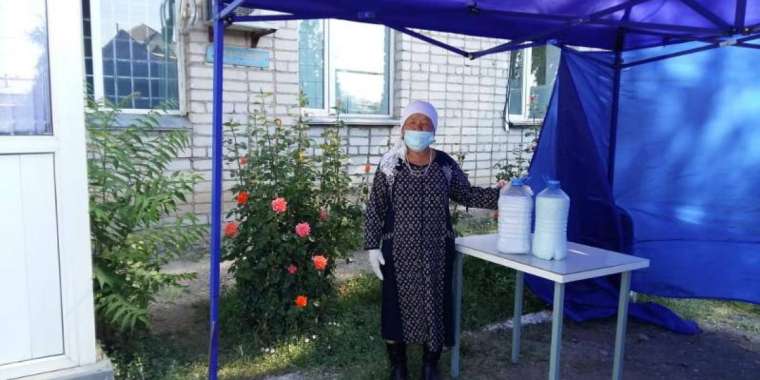 Ауруханаға күнде 10-15 литр тегін саумал әкеледі