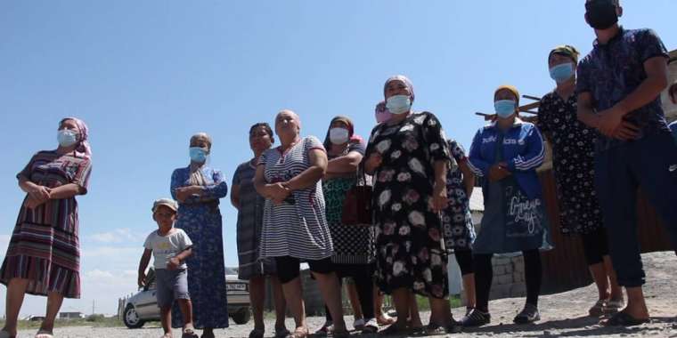 Жаңақорғандықтар наразылық білдірді