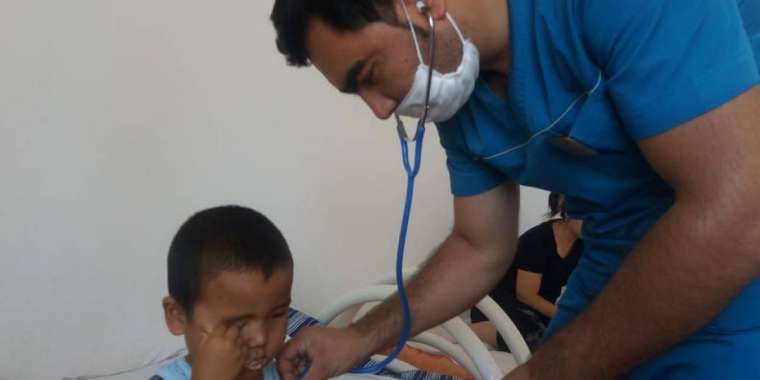 Дәрігерлер үш жасар баланың өмірін сақтап қалды