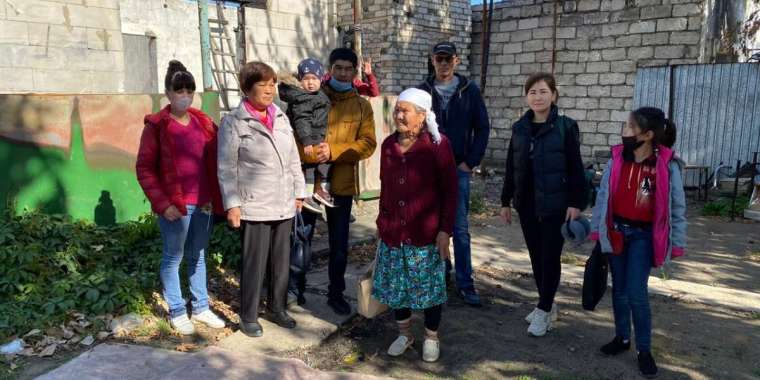 Ақтөбеде сегіз отбасы далада қаңғып жүр