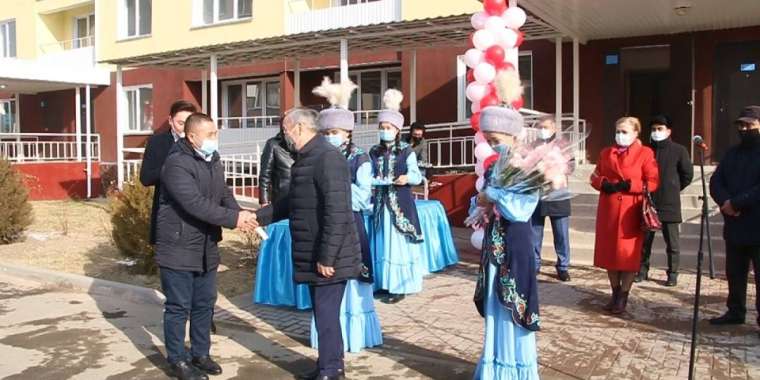 Іле ауданында қоныс той