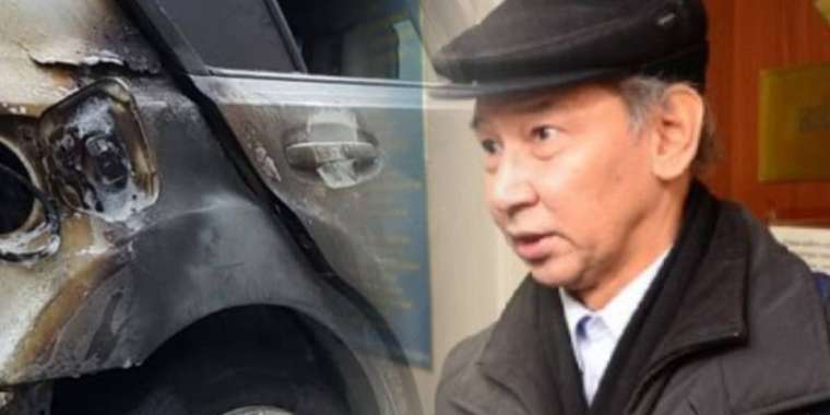 Автокөлігімді саяси көзқарасым үшін өртеді