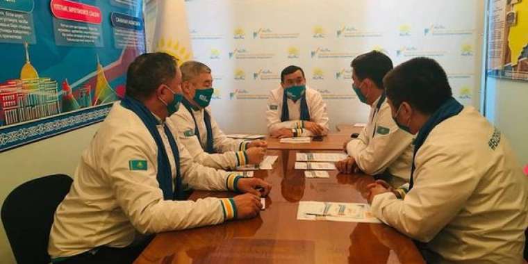 «Nur Otan» партиясының Теректі аудандық сайлауалды штабы жұмысын бастады
