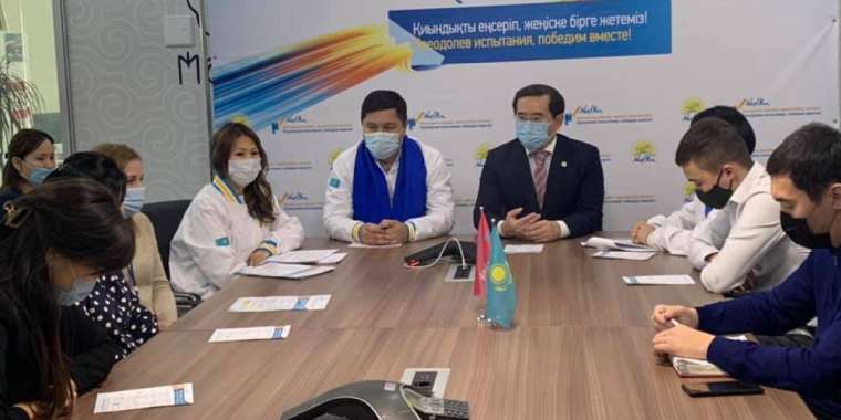 «FORTE BANK» қызметкерлерімен кездесу