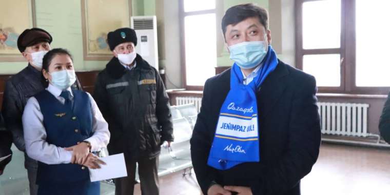 «NUR OTAN»: ТҮРКІСТАН ҚАЛАСЫНДА 2023 ЖЫЛЫ ЖАҢА ТЕМІР ЖОЛ ВОКЗАЛЫ САЛЫНАДЫ