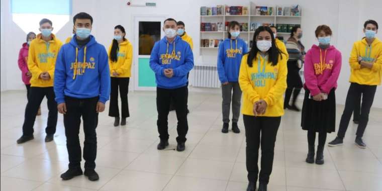 Nur Otan партиясы жастармен бірге