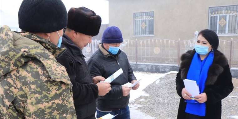 «Nur Otan» сайлауалды бағдарламасын насихаттауда