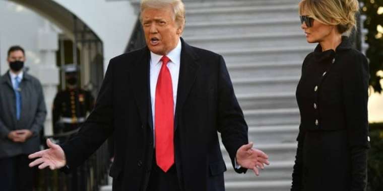 Трамп Ақ үйден кетті