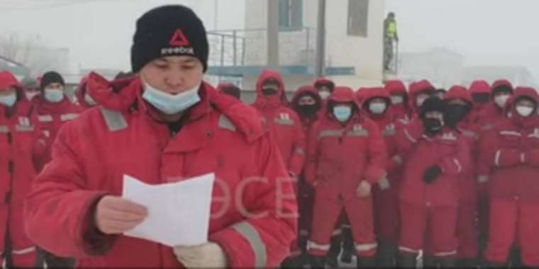 Ақтөбеде мұнайшылар жұмысқа шығудан бас тартуда