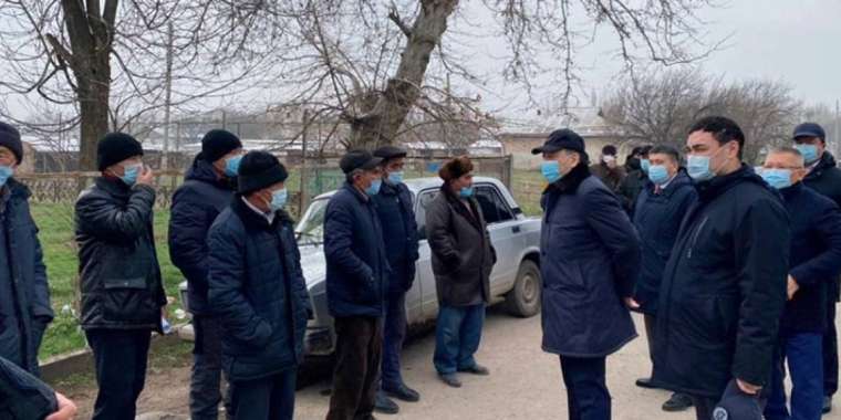 Тоғжанов Түркістан облысының шекара маңындағы аудандарын аралады