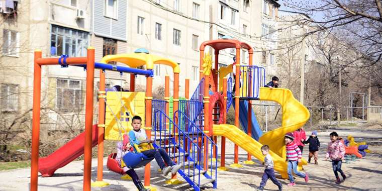 Шымкент аулалары абаттандырылады