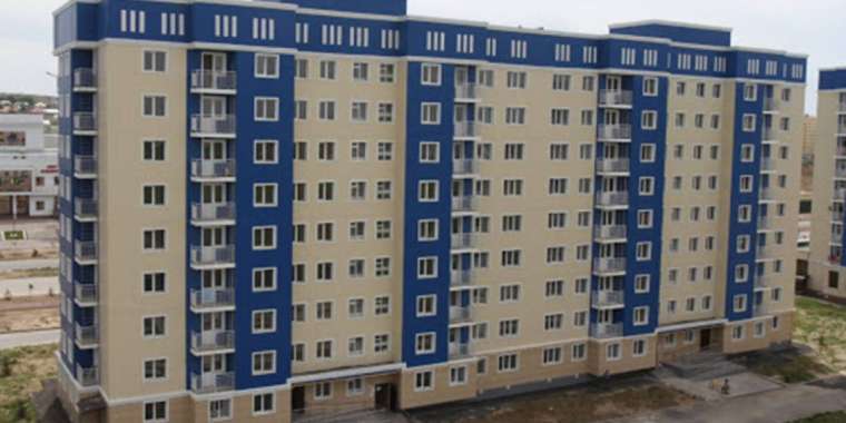 Шымкентте 300 отбасы баспаналы болды