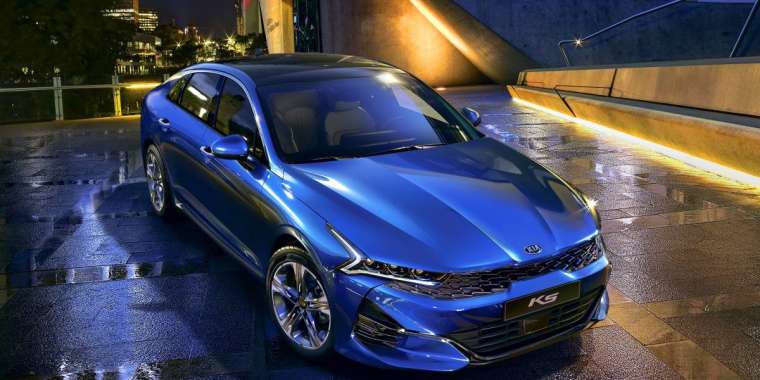 Жаңа Kia K5: бесінші дәрежелі тартымдылық