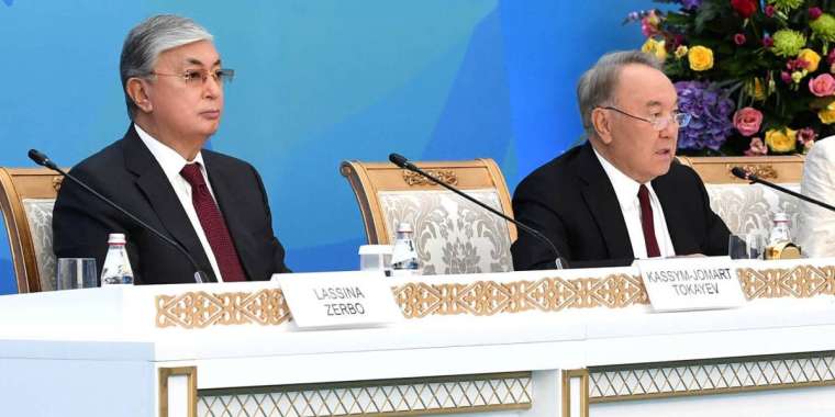 Путин Қазақстанның екі президентімен сөйлесті