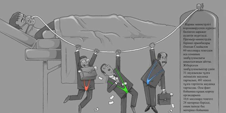 Карикатура сөйлесін: Өзіміздің Бораттар