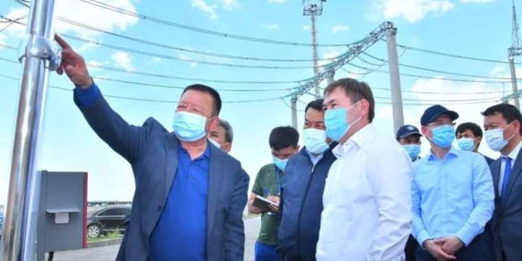 В  городе Шымкент близится к завершению строительство подстанции